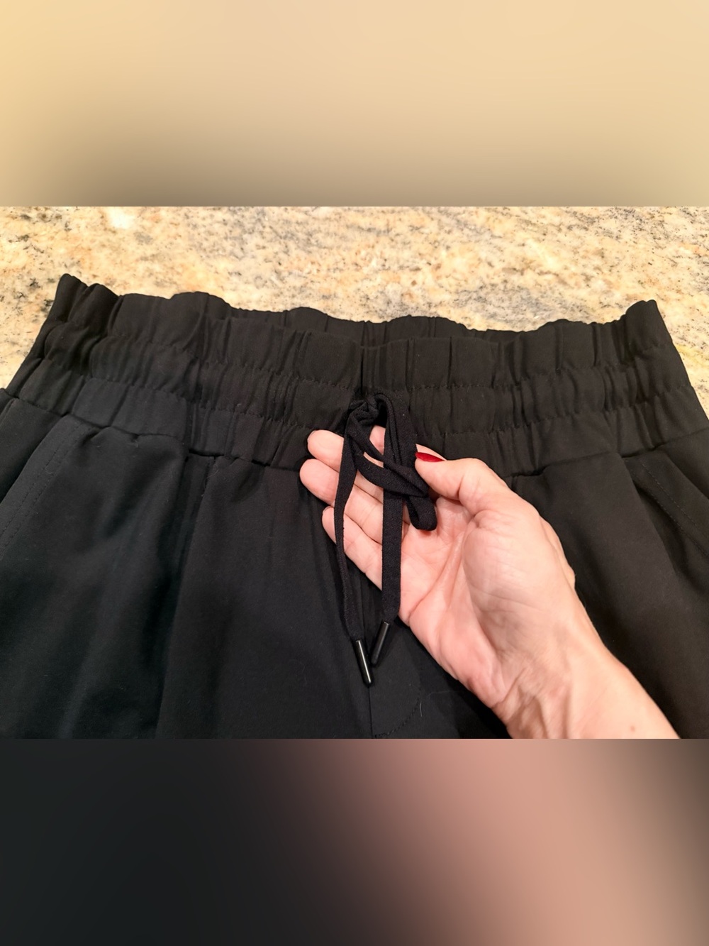Mondetta Performance + Luxury Black Jogger Pants Size Large | Stretch Cargo - Picture 4 of 13